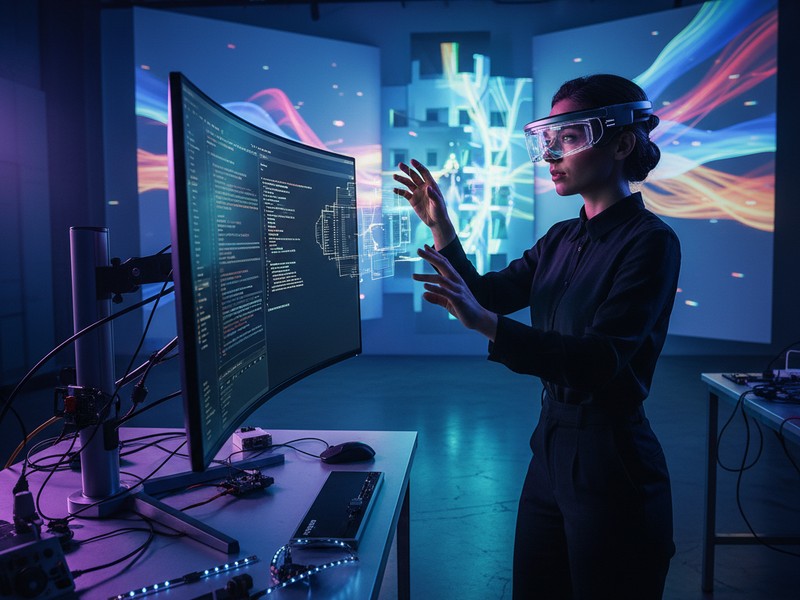 Creative technologist working on interactive AR/VR experiences