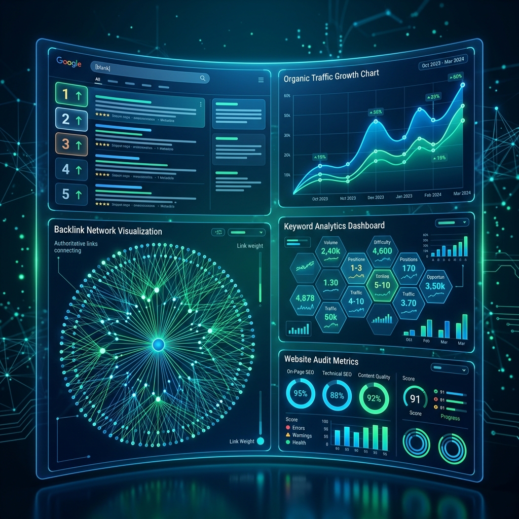 SEO Analytics Dashboard