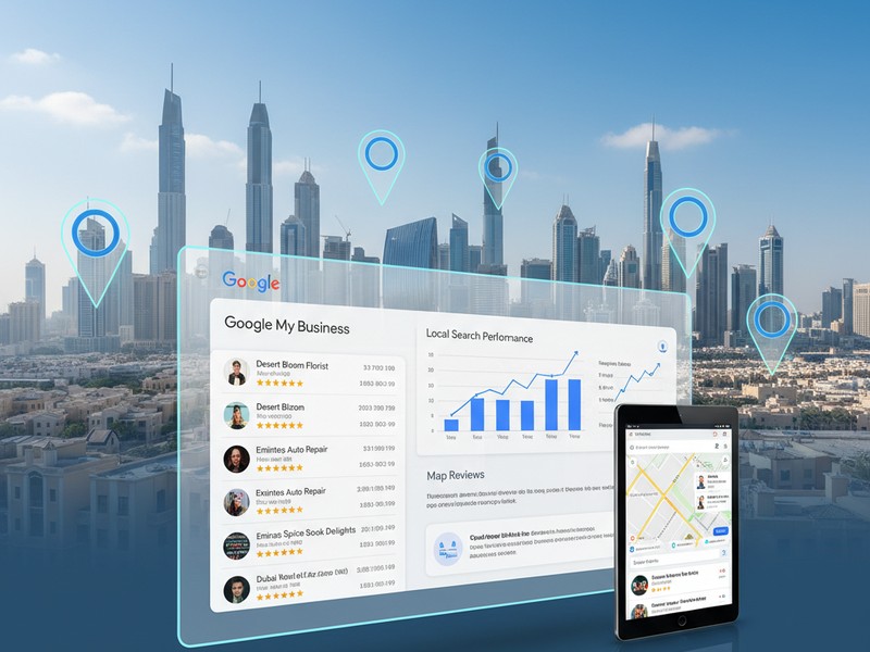 Local SEO specialist optimizing Google Business Profile